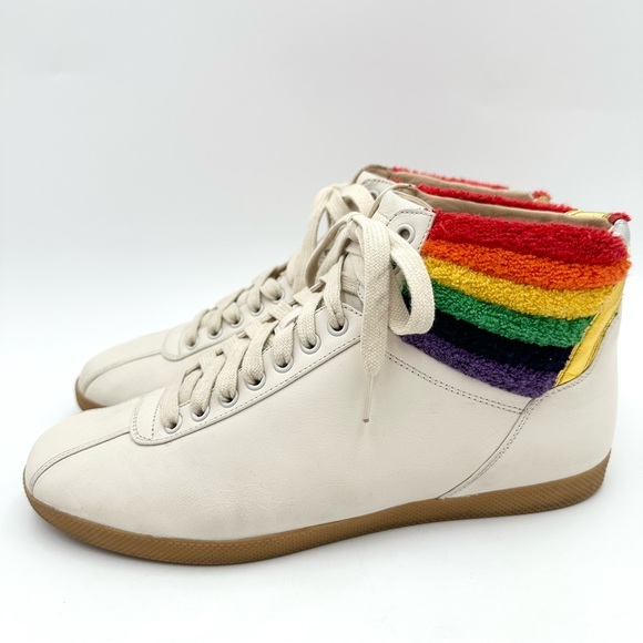 Gucci Men’s Rainbow Bambi Sneakers - Pride Edition 🌈 - Picture 5 of 12